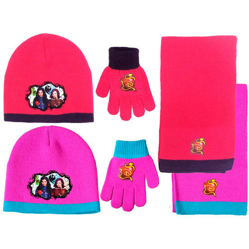 Conjunto gorro, guantes y bufanda Descendants