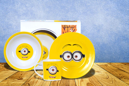 Set desayuno cerámica Minions