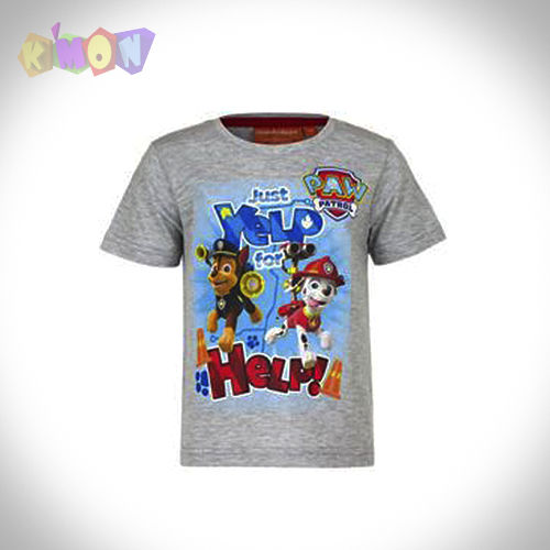 Camiseta manga corta de La Patrulla Canina talla 3 años