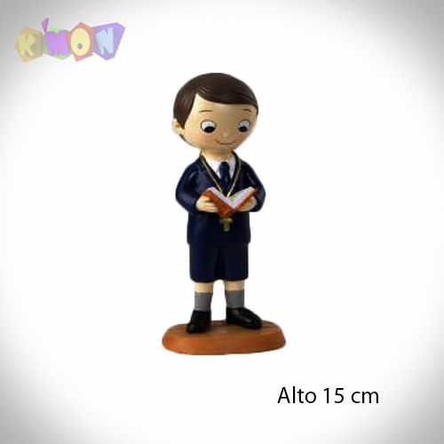 Figura comunión niño pantalones cortos 15cm.