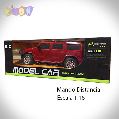 Model Car  HUMMER ROJO