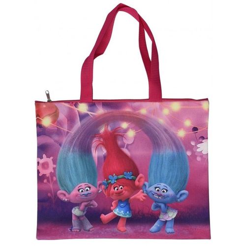 Bolsa playa Trolls 42 x 34 cm