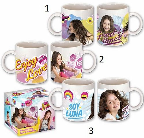 Taza porcelana Soy Luna 12 x 9 x 8 cm Modelo 3