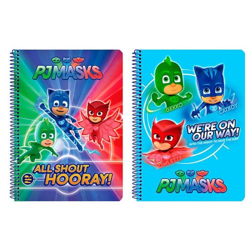 Libreta PJMasks tapa dura 50 hojas