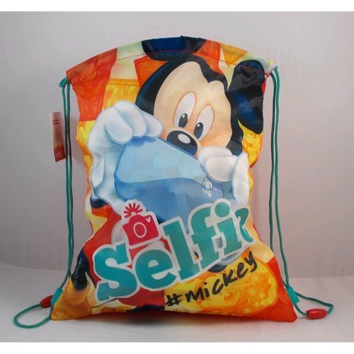 Saco cuerdas Mickey Mouse Disney 16,6 x 16 x 2,8 cm