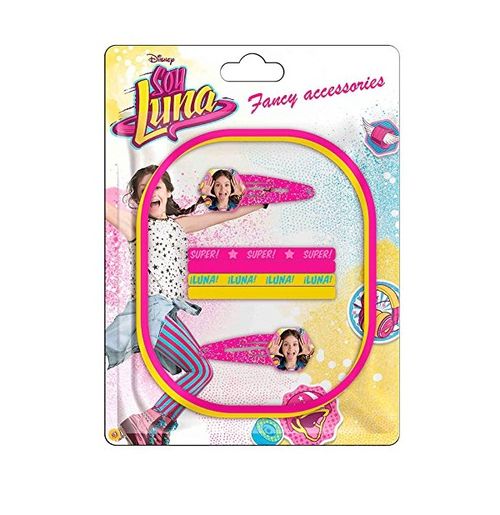 Accesorios pelo Soy Luna 8 pzs