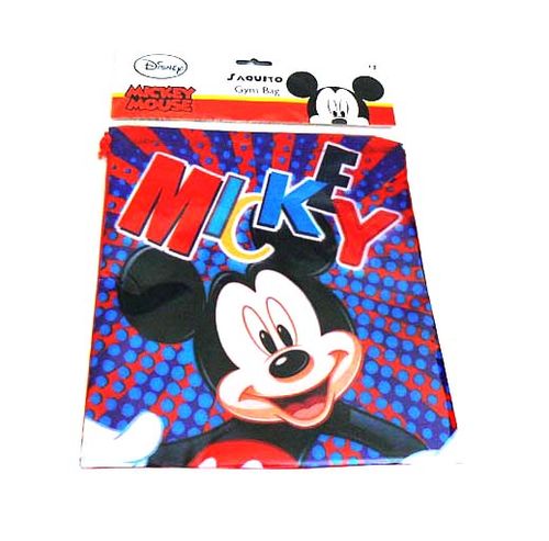 Saco cuerdas Mickey Mouse Disney 30 x 26 cm