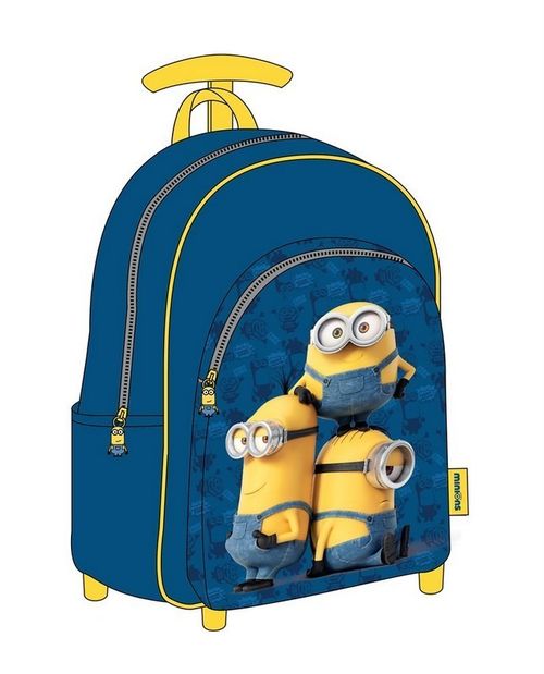 Mochila con ruedas trolley Minions 31cm